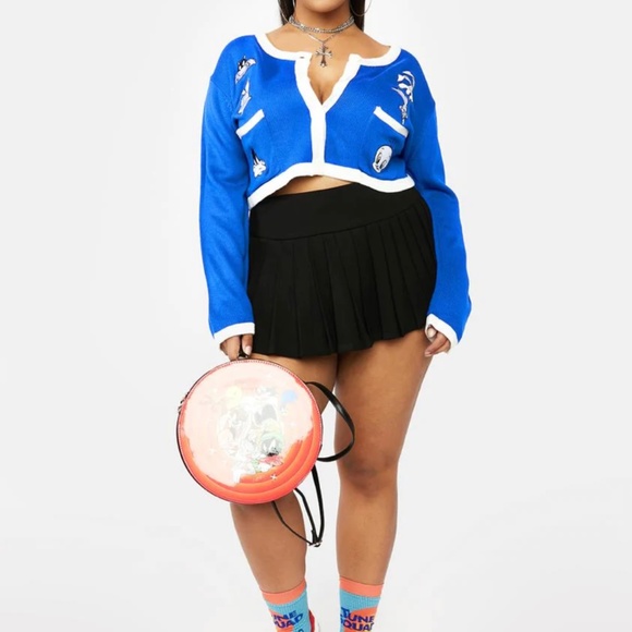 Looney Tunes Team Player Knit Cardigan - Picture 2 of 5